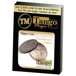 Flipper Coin Eisenhower Dollar, D0038 by Tango Magic