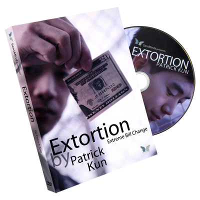 Extortion (with DVD and Gimmick) by Patrick Kun and SansMinds