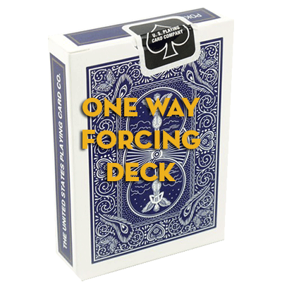 Assorted Mandolin, Blue One Way Forcing Deck, assorted values