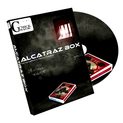 Alcatraz Box, Blue Gimmick and DVD by Mickael Chatelain