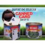 Canned Card, Red, Set of 10 Cans by Bazar de Magia bccannedcard_red-full.jpg