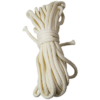 BTC Parlor Rope 50 ft. WHITE, BTC3 - 10mm No core - Image 2