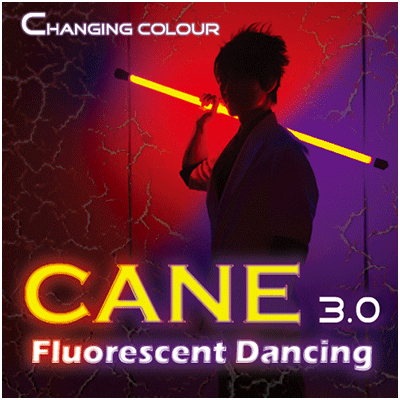 Color Changing Cane 3.0 Fluorescent Dancing, Professional two color by Jeff Lee