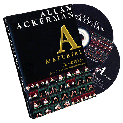 Alan Ackerman A Material, 2 DVD Set by The Miracle Factory