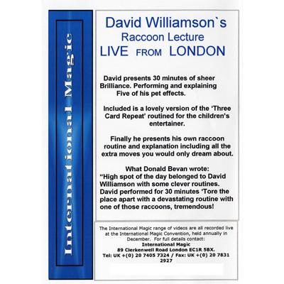 David Williamson Raccoon Lecture by International Magic - Image 2