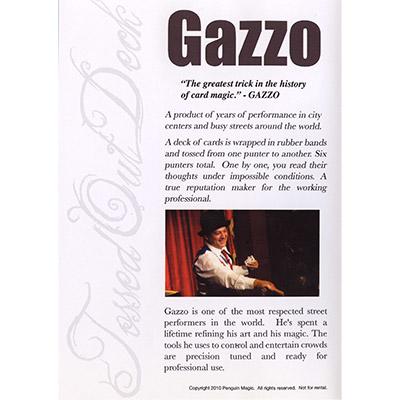 Gazzo Tossed Out Deck DVD, with, Blue Deck by Gazzo - Image 2