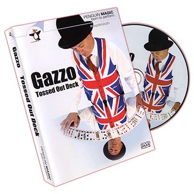 Gazzo Tossed Out Deck DVD, with, Red Deck by Gazzo