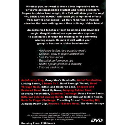 Rubber Band Magic, 2 DVD Set by Greg Moreland - Image 2