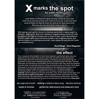 X Marks The Spot, With Cards by Justin Miller - Image 2