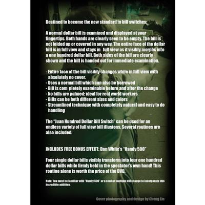 Paul Harris Presents Juan Hund, Red Dollar Bill Switch, with Hundy 500 Bonus by Doug McKenzie - Image 2