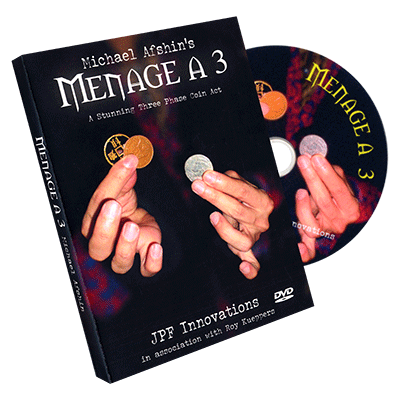 Menage A 3, DVD and coins by Michael Afshin and Roy Kueppers
