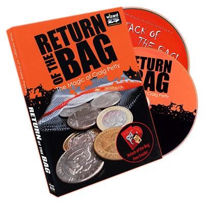 Return of The Bag, 2 DVD set by Craig Petty and World Magic Shop