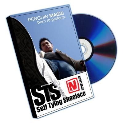 Self Tying Shoelace, DVD and Props by Jay Noblezada