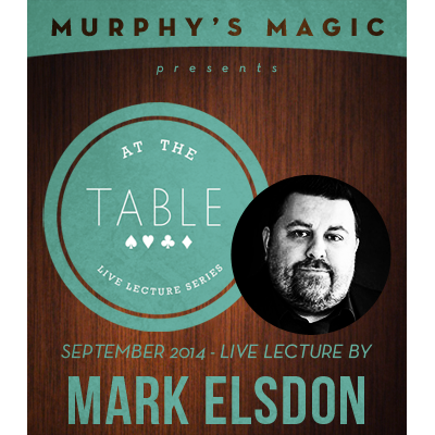At the Table Live Lecture - Mark Elsdon 9/24/2014 (Download)