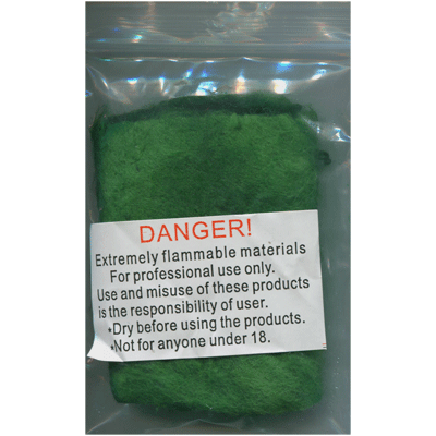 Flash Cotton, Green by Red Corner Magic