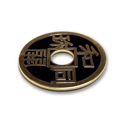 Chinese Coin, Black - Ike Dollar Size by Royal Magic - Image 2