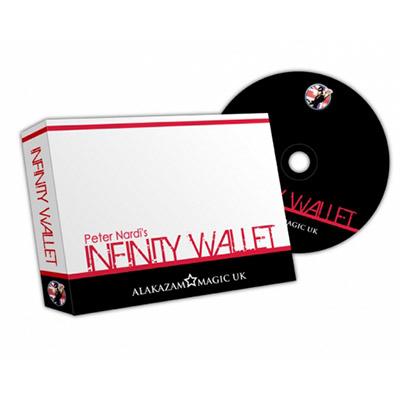 Infinity Wallet (with DVD) by Peter Nardi & Alakazam