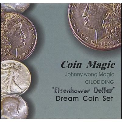 Dream Coin Set EISENHOWER (with DVD) by Johnny Wong
