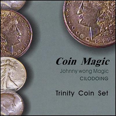 Trinity Coin Set (with DVD) by Johnny Wong