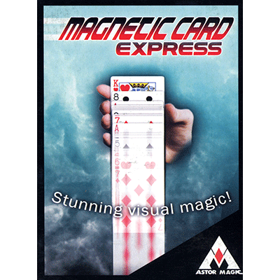 Magnetic Card Express, Blue by Astor Magic