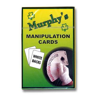 Manipulation Cards - WHITE BACKS, For Glove Workers by Trevor Duffy