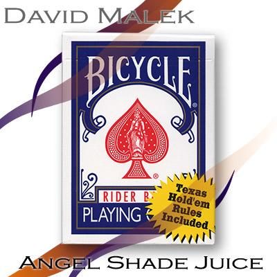 Marked Deck, Blue Bicycle Style, Angel Shade Juice by David Malek