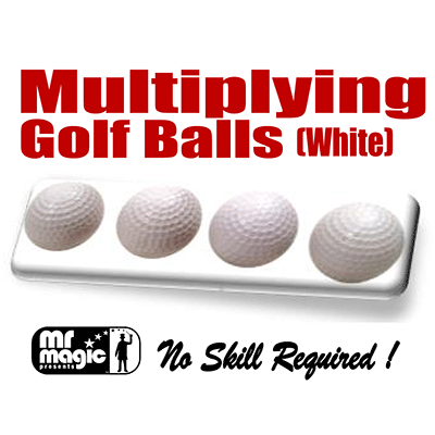 Multiplying Golf Balls, White by Mr. Magic
