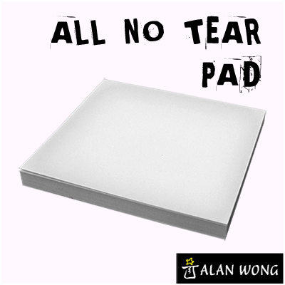 No Tear Pad, Small, 3.5 X 3.5, All No Tear by Alan Wong