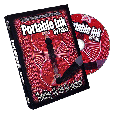 Portable Ink (with DVD and Gimmick) by Takel and Titanas Magic