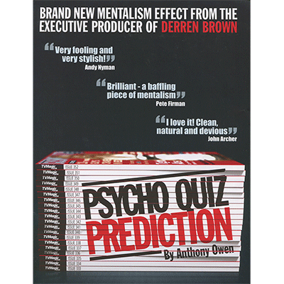 Psycho Quiz P, Rediction by Anthony Owen