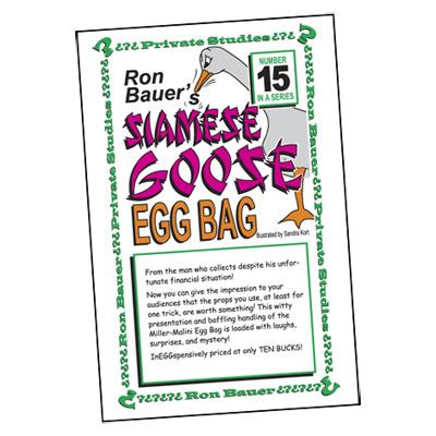 Ron Bauer Series: #15 - Siamese Goose Eggbag