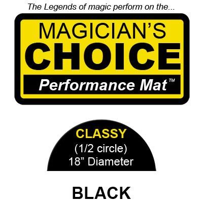 Classy Close-Up Mat, BLACK - 18 inch by Ronjo