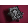 Bicycle Skull Metallic, Silver USPCC by Gambler's Warehouse - Image 2