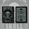Bicycle Skull Metallic, Silver USPCC by Gambler's Warehouse