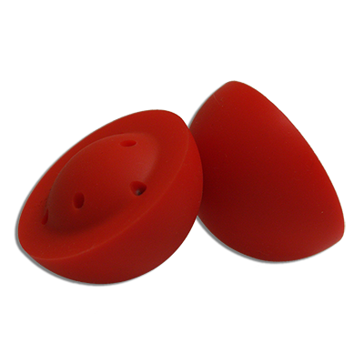 Split Ball -, Red, 1.7 inch by JL Magic