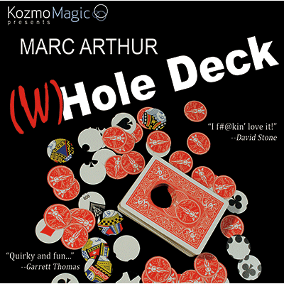 The, WHole Deck, Blue (with DVD and Gimmick) by Marc Arthur and Kozmomagic