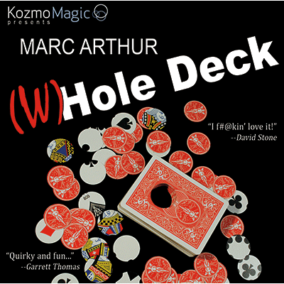 The, WHole Deck, Red (with DVD and Gimmick) by Marc Arthur and Kozmomagic