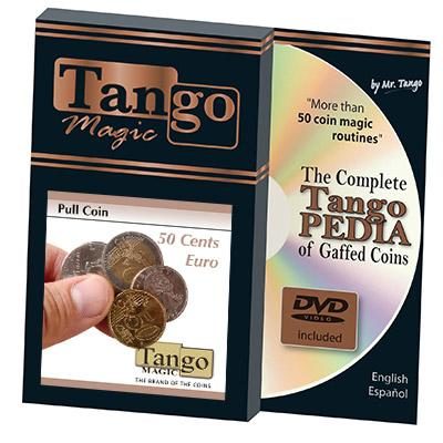 Pull Coin, 50 Cent Euro (with DVD), E0046 by Tango Magic
