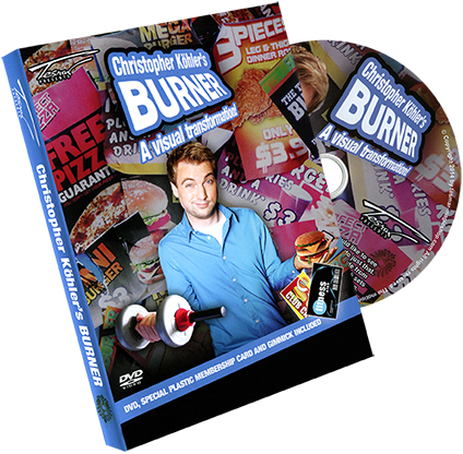 Burner, gimmicks & DVD by Christopher Köhlers Burner