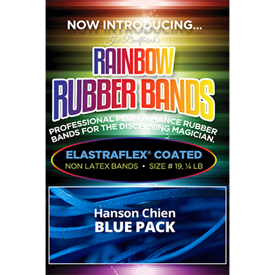 Joe Rindfleisch's Rainbow Rubber Bands, Hanson Chien - Blue Pack by Joe Rindfleisch