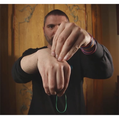 Rubber Band Through Hand by Joe Rindfleish Video (Download) - Image 2