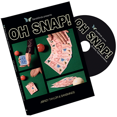 OH SNAP! Red (with DVD and Gimmick) by Jibrizy Taylor and SansMinds