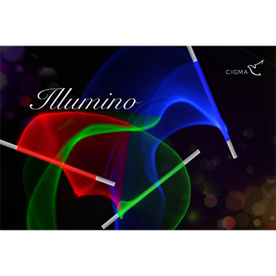 Illumino Wand, Red by Cigma Magic