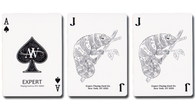 Chameleon Playing Cards, Red by Expert Playing Cards - Image 5