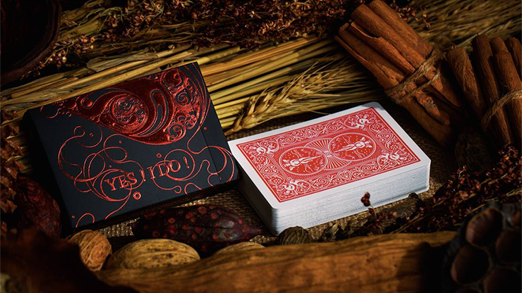 Love Promise of Vow, Red Playing Cards by The Bocopo Card Magic Company