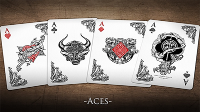 Bicycle Middle Kingdom, White Playing Cards Printed by US Card Magic Co - Image 2