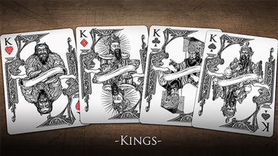 Bicycle Middle Kingdom, White Playing Cards Printed by US Card Magic Co - Image 3