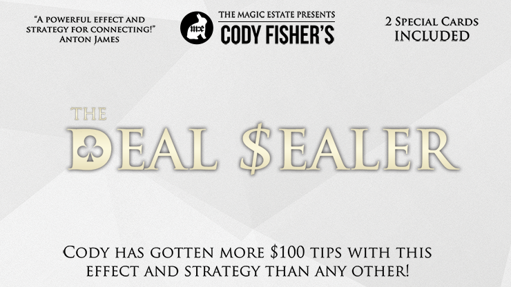 Deal Sealer (with DVD and Gimmicks) by Cody Fisher