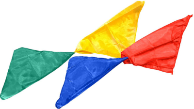 Double Color Changing Silks by Big Guys Magic - Image 2