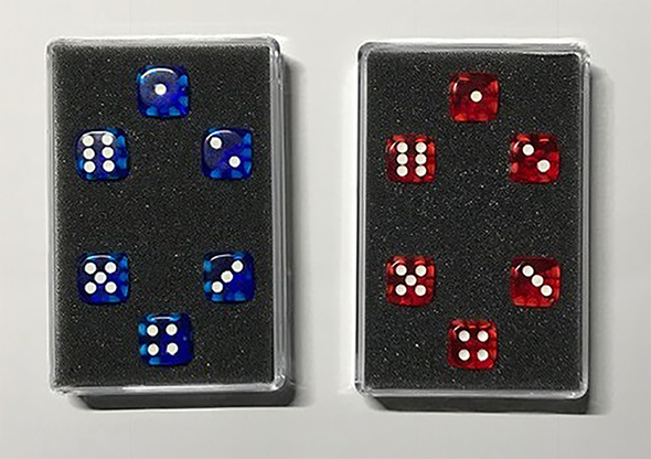 Perfect Prediction Dice Blue, 6 Dice by Kreis